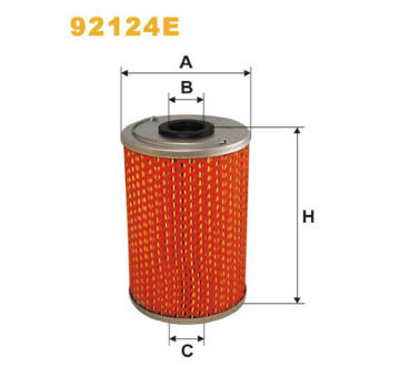 Olejový filtr WIX FILTERS 92124E