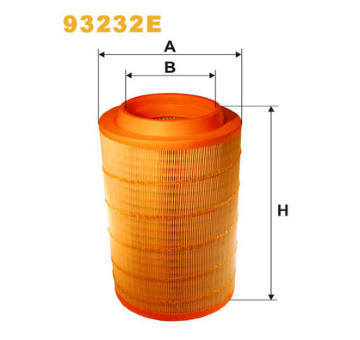 Vzduchový filtr WIX FILTERS 93232E