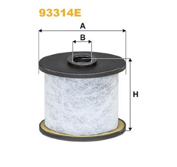 Filtr, odvzdusneni klikove skrine WIX FILTERS 93314E