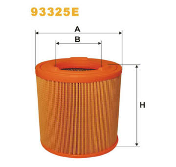 Vzduchový filtr WIX FILTERS 93325E