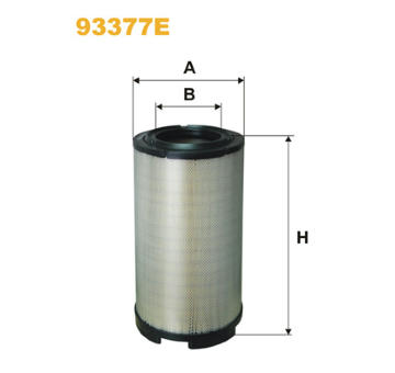 Vzduchový filtr WIX FILTERS 93377E