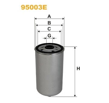 Palivový filtr WIX FILTERS 95003E