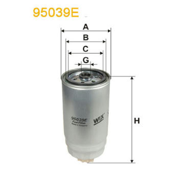 Palivový filtr WIX FILTERS 95039E