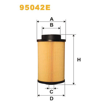 Palivový filtr WIX FILTERS 95042E