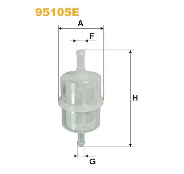 Palivový filtr WIX FILTERS 95105E