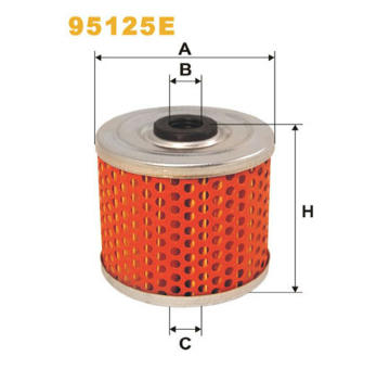 Palivový filtr WIX FILTERS 95125E
