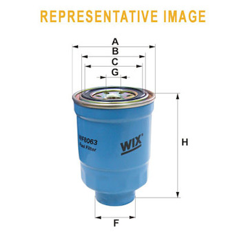 Palivový filtr WIX FILTERS WF8062