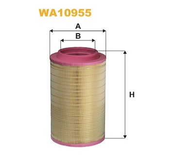 Vzduchový filtr WIX FILTERS WA10955
