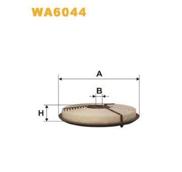 Vzduchový filter WIX FILTERS WA6044