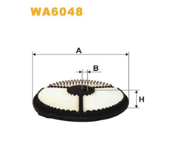 Vzduchový filtr WIX FILTERS WA6048
