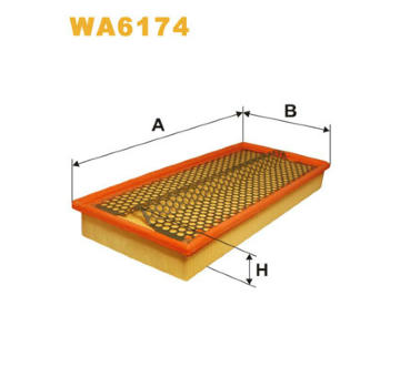 Vzduchový filtr WIX FILTERS WA6174