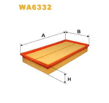 Vzduchový filter WIX FILTERS WA6332