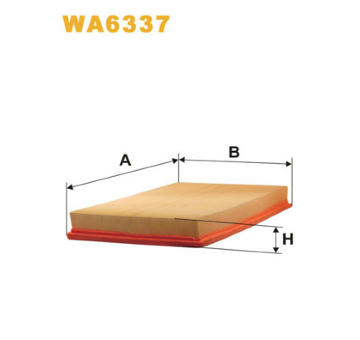 Vzduchový filter WIX FILTERS WA6337