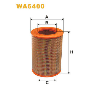Vzduchový filtr WIX FILTERS WA6400