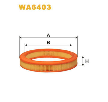 Vzduchový filtr WIX FILTERS WA6403