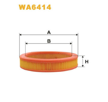 Vzduchový filtr WIX FILTERS WA6414
