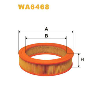 Vzduchový filter WIX FILTERS WA6468