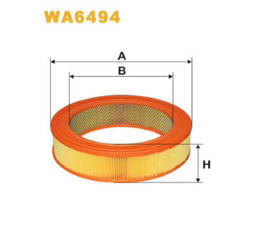 Vzduchový filtr WIX FILTERS WA6494