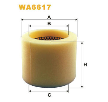 Vzduchový filtr WIX FILTERS WA6617