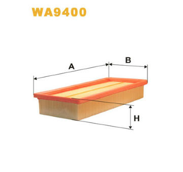 Vzduchový filter WIX FILTERS WA9400