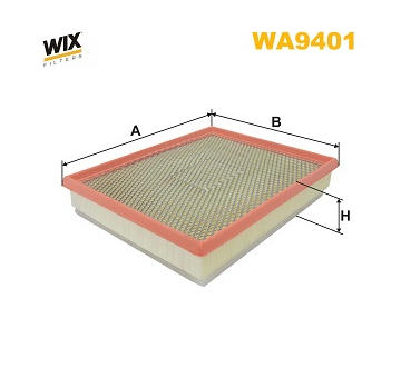 Vzduchový filtr WIX FILTERS WA9401