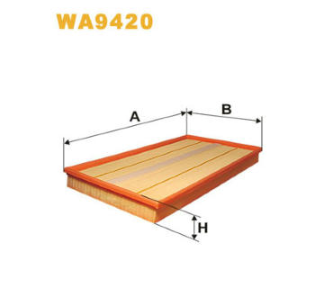 Vzduchový filter WIX FILTERS WA9420