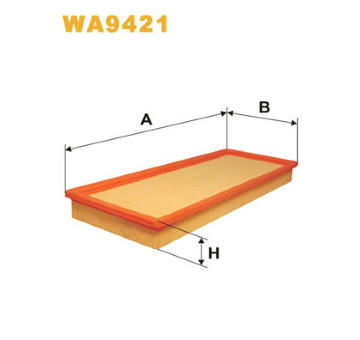 Vzduchový filtr WIX FILTERS WA9421