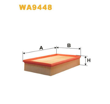 Vzduchový filter WIX FILTERS WA9448