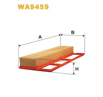Vzduchový filtr WIX FILTERS WA9459
