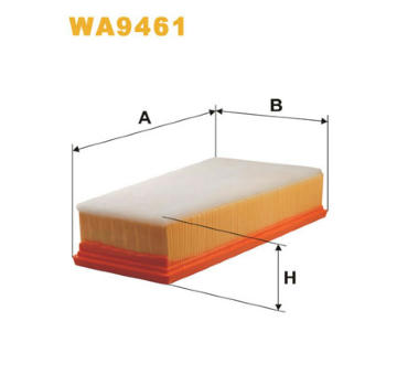 Vzduchový filtr WIX FILTERS WA9461
