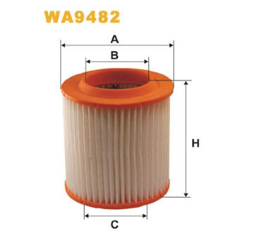 Vzduchový filtr WIX FILTERS WA9482