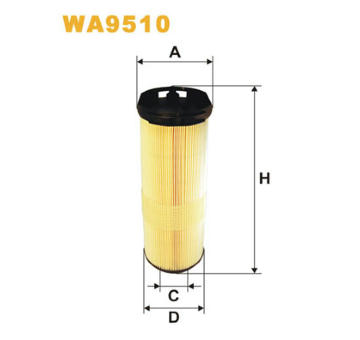 Vzduchový filtr WIX FILTERS WA9510