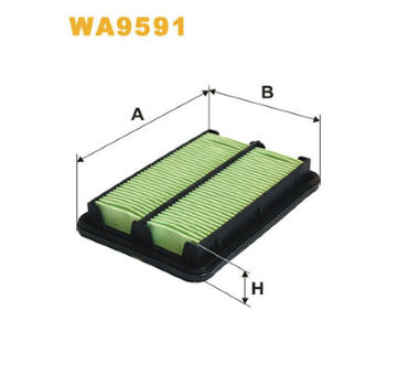 Vzduchový filtr WIX FILTERS WA9591