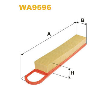 Vzduchový filtr WIX FILTERS WA9596