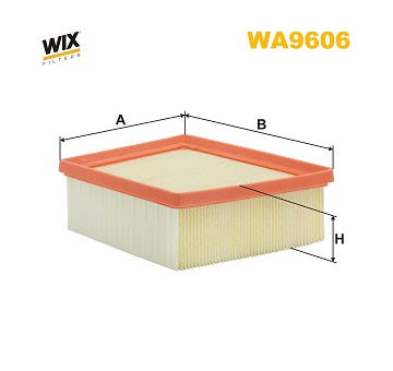 Vzduchový filtr WIX FILTERS WA9606