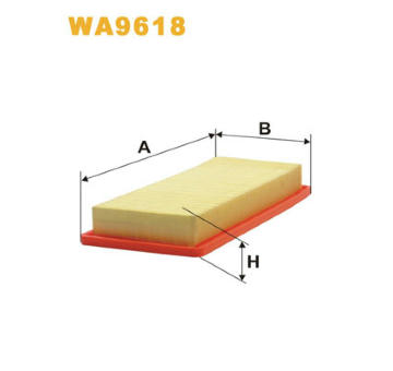 Vzduchový filtr WIX FILTERS WA9618