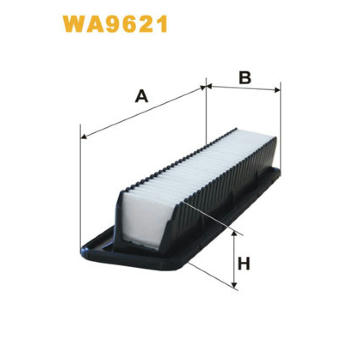 Vzduchový filtr WIX FILTERS WA9621