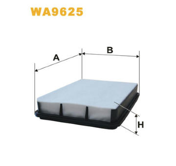 Vzduchový filtr WIX FILTERS WA9625