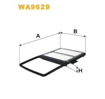 Vzduchový filter WIX FILTERS WA9629