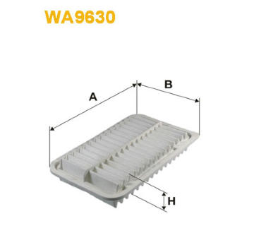 Vzduchový filtr WIX FILTERS WA9630