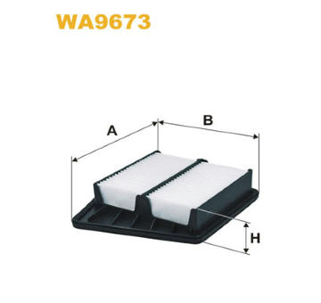 Vzduchový filtr WIX FILTERS WA9673