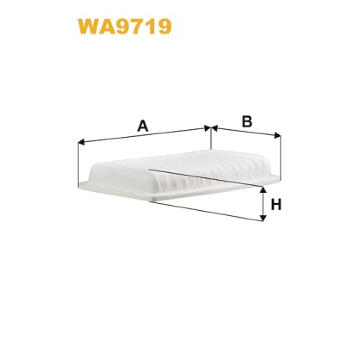 Vzduchový filtr WIX FILTERS WA9719