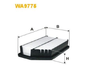 Vzduchový filtr WIX FILTERS WA9775