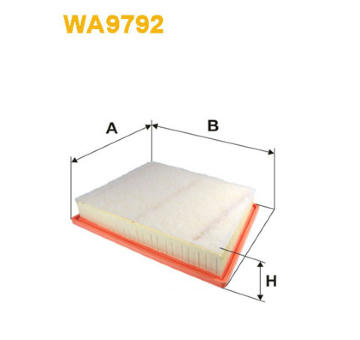 Vzduchový filtr WIX FILTERS WA9792