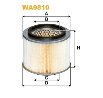 Vzduchový filtr WIX FILTERS WA9810
