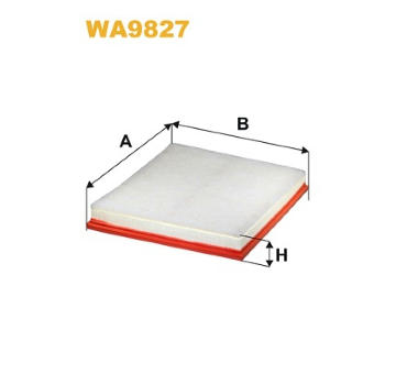 Vzduchový filtr WIX FILTERS WA9827