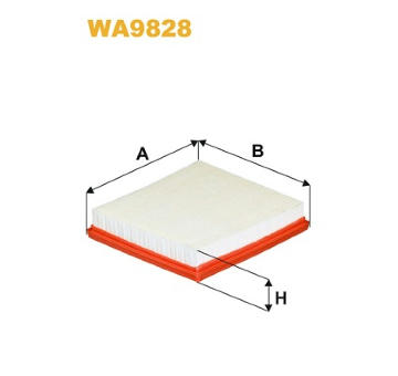Vzduchový filtr WIX FILTERS WA9828