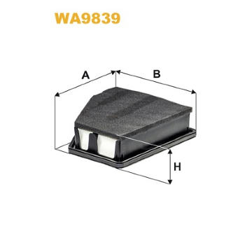 Vzduchový filtr WIX FILTERS WA9839