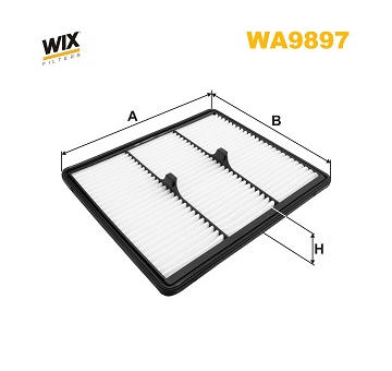Vzduchový filtr WIX FILTERS WA9897