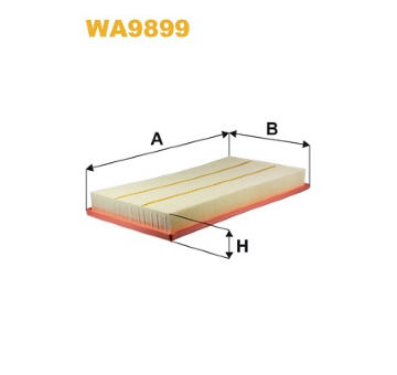 Vzduchový filtr WIX FILTERS WA9899